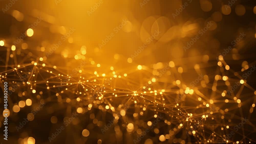 Poster a network of interconnected nodes spreading outwards in a decentralized web formation.