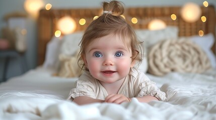 portrait of a little girl