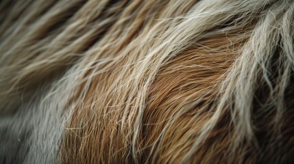 Texture of horse hair background