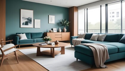 inimalist interior design style, futuristic home office, sleek furniture, state of the art technology