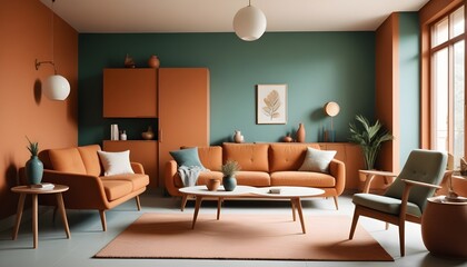 inimalist interior design style, futuristic home office, sleek furniture, state of the art technology