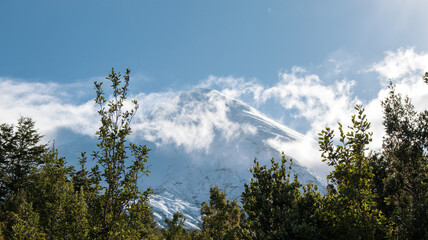 Snowy Landscape, Osorno Volcano, Chile