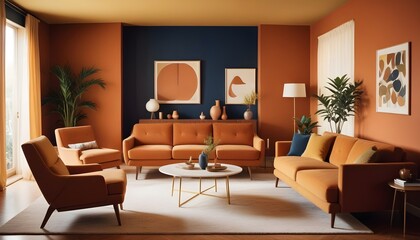 inimalist interior design style, futuristic home office, sleek furniture, state of the art technology