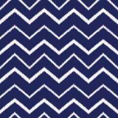 Design a Seamless Ikat Art Pattern Inspired by Mexican Folk Embroidery, Ethnic Traditional Abstract Style, for Wallpaper, Wrapping, Fabric, Textile Illustration, and Carpet, Ensuring Repetition.