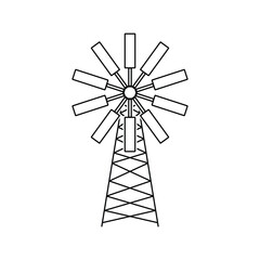 windmill icon illustration
