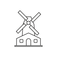 windmill icon illustration