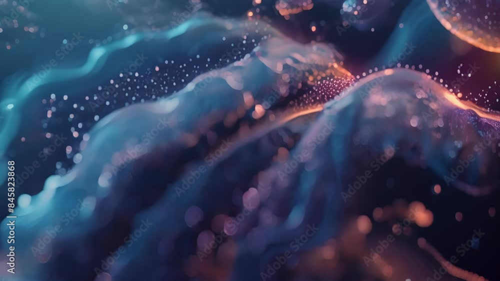 Poster just like the elusive creatures of the ocean blockchain networks operate autonomously without being 