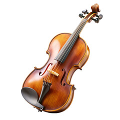 Obraz premium a violin transparent background