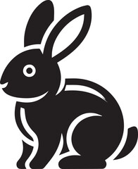 white rabbit cartoon