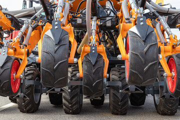 Image of row planter.