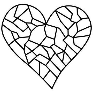 recommend clip art: Broken Heart