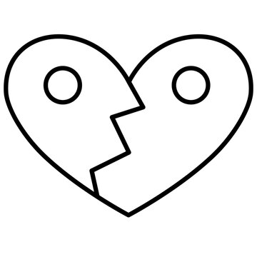 recommend clip art: Broken Heart
