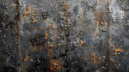 Galvanized Steel Grunge texture background ,Old rusty metal texture