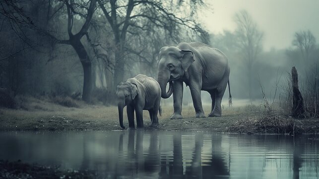 Animal protection: Photographs of conservative and protected animals in their natural environment