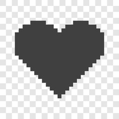heart icon on white background