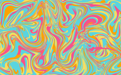 Abstract background with colorful waves. Trendy vector illustration in style color.