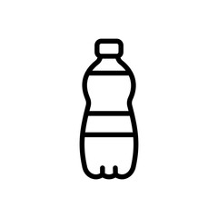 Water Bottle Icon Ideal for Hydration and Fitness Designs