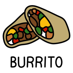 Fototapeta premium Burrito