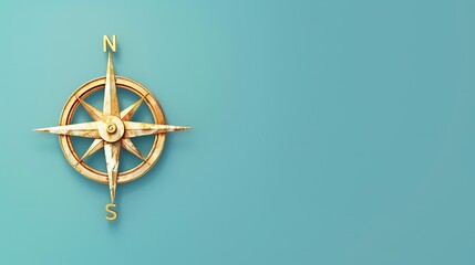 Obraz premium compass, icon, map, symbol, vector, travel, direction, north, illustration, nautical, east, wheel, adventure, navigation, sea, west, wind, south, ship, rose, old, gold, star, vintage, exploration