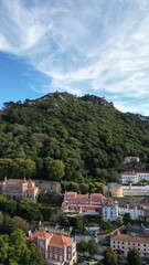 Obraz premium city on the hill