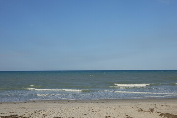 beach in the afternoon