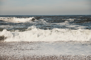 ocean waves by the beach