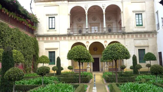 Pilate House in Seville, Andalusia, Spain