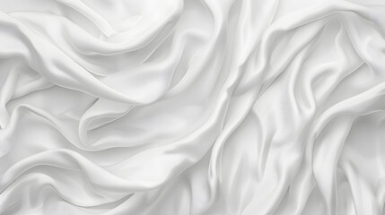 Fototapeta premium White abstract texture background. AI Generated