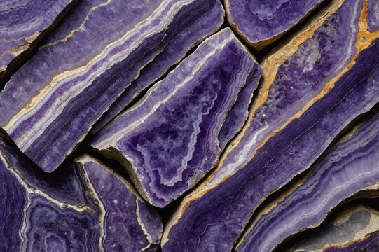A texture of natural charoite mineral (texture, pattern)