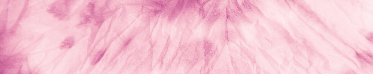 Pale Dirty Dyed Poster. Pink Spiral Tie-Dye.