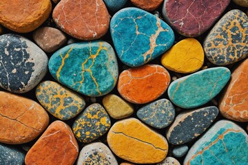 Colorful rock background