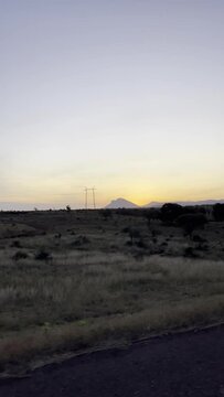 Sunrise horizon