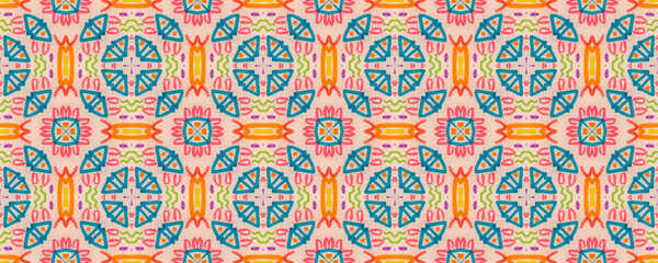 Ethnic Geometric. Fashion Linear Triangles.