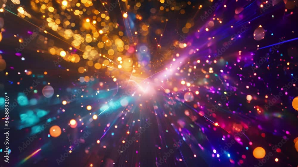 Poster the energy pulses seem to radiate from a central point surrounding it with an aura of power and effi