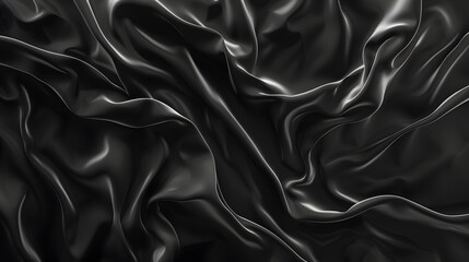 Fototapeta premium Black texture background with copyspace for your design. AI Generated