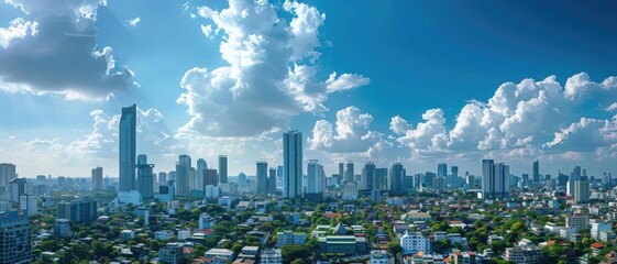 Cityscape backgrounds featuring modern skyscrapers and bustling streets, perfect for advertising design, close up, vibrant, overlay, urban skyline backdrop