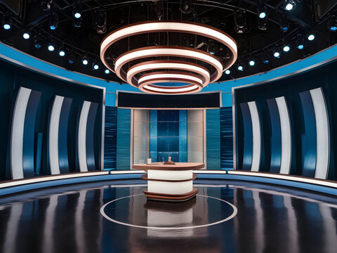 Estudio de televisi&oacute;n moderno