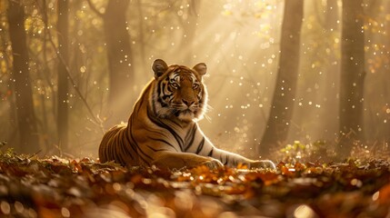 Tiger. Photography of wild animal in natural habitat. © rabbit75_fot