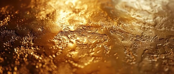 Metallic backgrounds with shiny gold surfaces, perfect for advertising design, close up, vibrant, overlay, luxury interior backdrop