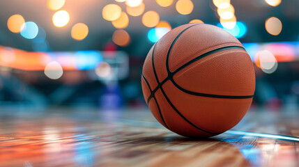 basketball meat in the basket