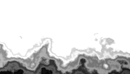 Black smoke steam isolated transparent background. Fog and mist effect for text or space. Overlay with transparent background