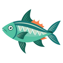 Fish Vector Illustration Icon