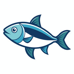 Obraz premium Fish Vector Illustration Icon