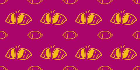 Roasted sweet potato. Sweet Potato pattern wallpaper. sweet potato symbol vector.