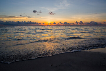 Gulf of Mexico in sunset