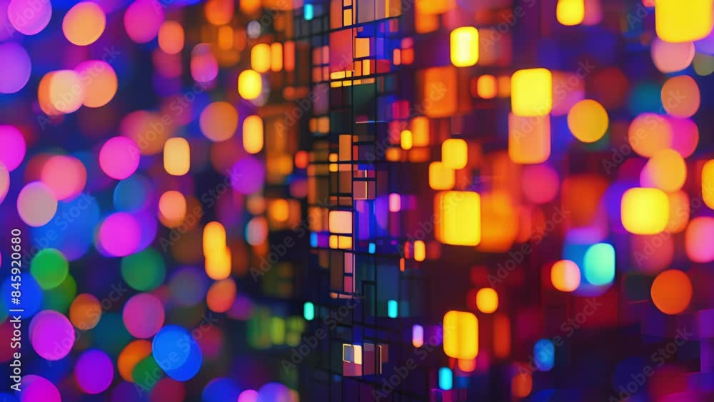 Poster as the quilt spreads out it forms a larger cohesive picture much like how different blockchains come
