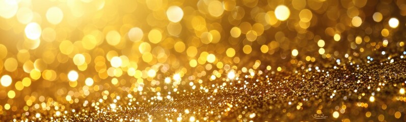 Obraz premium Gold sparkling background 