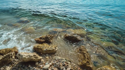 Water adjacent to the sea