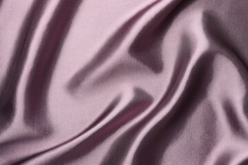 Texture of beautiful silk fabric as background, closeup