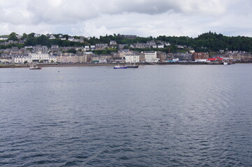 The Ferryport of Oban in Argyll and Bute in the Scottish Highlands, Scotland UK